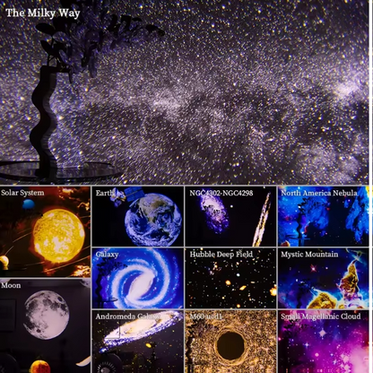 Night Light Galaxy Projector